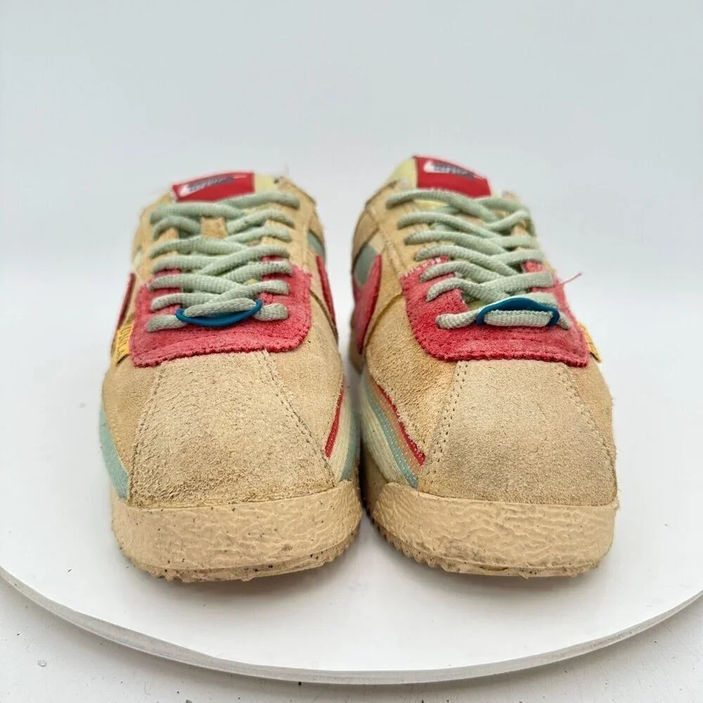 Nike Cortez Union Men Size 5 Women 6.5 DR1413-200 Sesame Clay Dutch Green Shoes - Picture 2 of 13